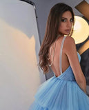 Wedding Reception Tiered Tulle Gown