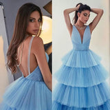 Wedding Reception Tiered Tulle Gown