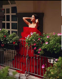 BAE'sics Tiered Tulle Gown