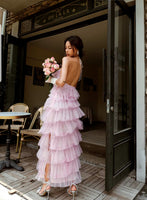 Multilayered Tiered Tulle Dress