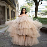 Reversible High-Low Versatile Birthday Tulle Skirt/Gown