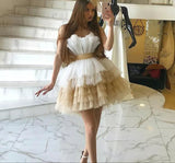 Short Ombre Birthday Party Tulle Dress