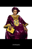 African Traditional Embroidery Kaftan - Owambe Bubu