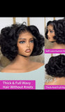 Premium Human Hair Loose Wave - Virgin Hair Wig