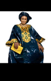 African Traditional Embroidery Kaftan - Owambe Bubu
