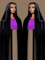 Bone Straight 13x4 Human Hair Wig (Single Donor)- Up to 50"