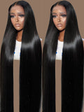 Bone Straight 13x4 Human Hair Wig (Single Donor)- Up to 50"