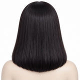 13x4 Lace Front Human Hair Straight Glueless Bob Wig -Sisi