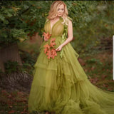 Fashion Fantasy Layered Tulle Gown