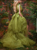 Fashion Fantasy Layered Tulle Gown