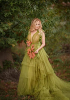 Fashion Fantasy Layered Tulle Gown