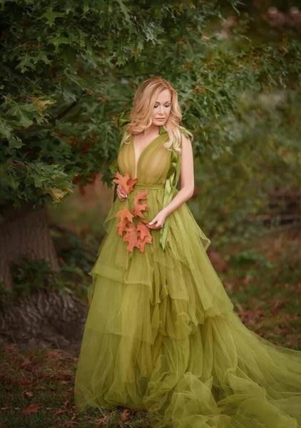 Fashion Fantasy Layered Tulle Gown