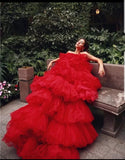 BAE'sics Tiered Tulle Gown