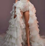 Detachable Multi-layered Tulle Overlay