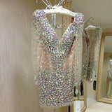 Crystals Cocktail Dress