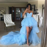 BEAU High-Low Tulle Gown